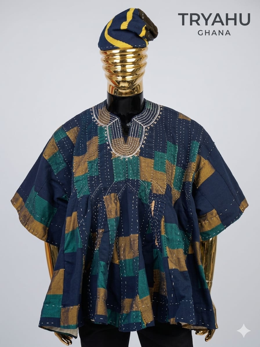 Ultimate African Statement Style | Handwoven Fugu & Batakari Smocks Online